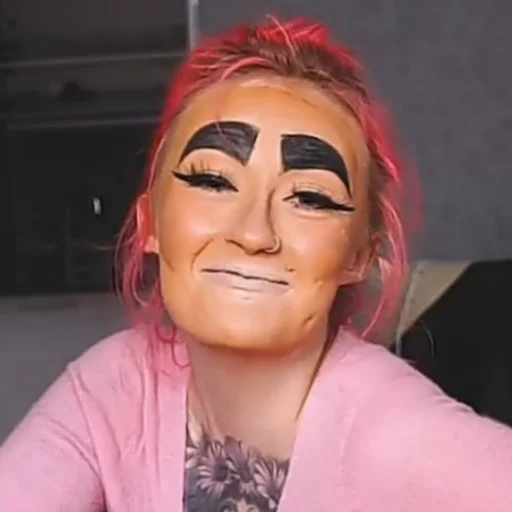 person human face clothing