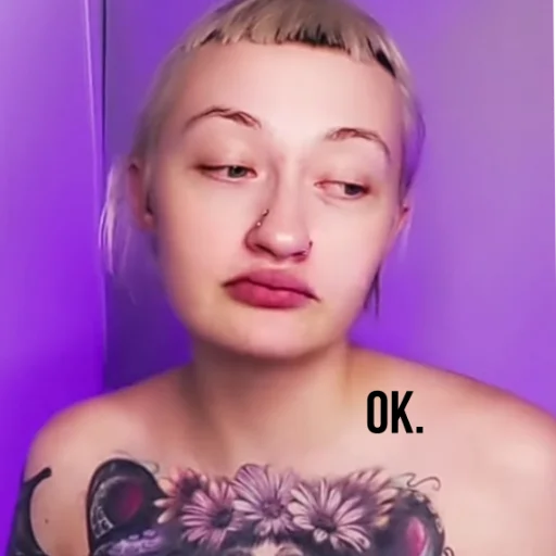 human face eyelash lipstick