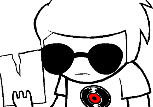 Sticker dave strider - 4