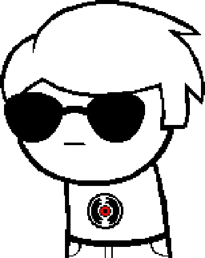 Sticker dave strider - 3