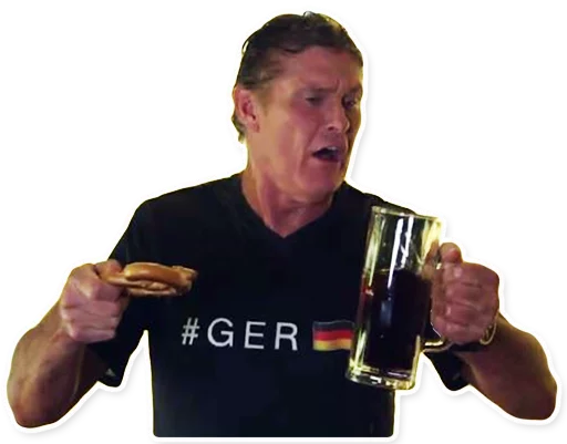 Стикер David Hasselhoff - 11