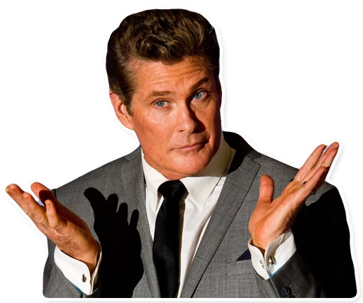 Стикер David Hasselhoff - 9