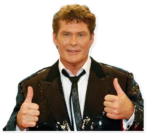 Стикер David Hasselhoff - 6