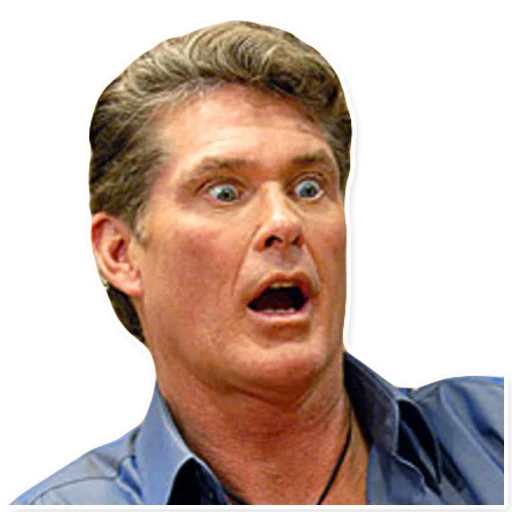 Стикер David Hasselhoff - 0