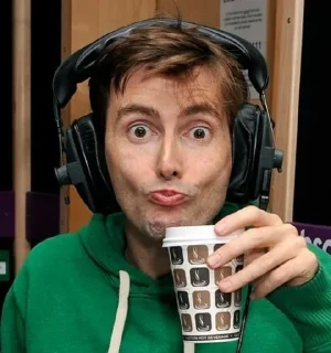 Sticker David Tennant🤍. - 0