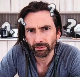 Sticker David Tennant🤍. - 8