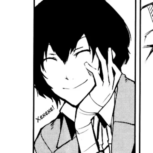 Стикер дазай и аку. ♡ by @fyodorluvin - 1