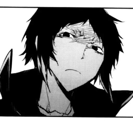 Стикер дазай и аку. ♡ by @fyodorluvin - 0