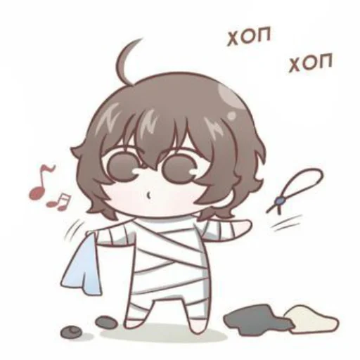 Sticker dazaixchuu - 1