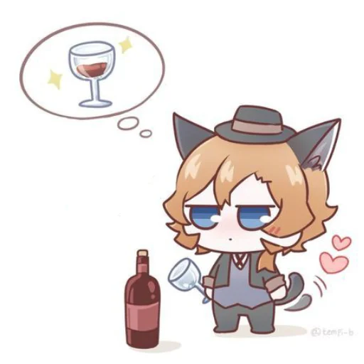 Sticker dazaixchuu - 1