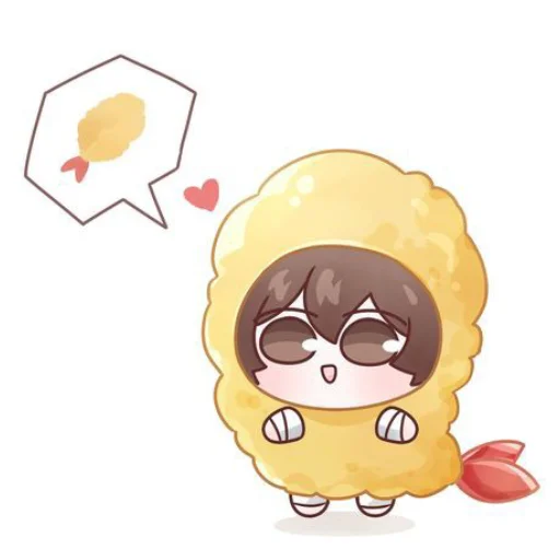 Sticker dazaixchuu - 1