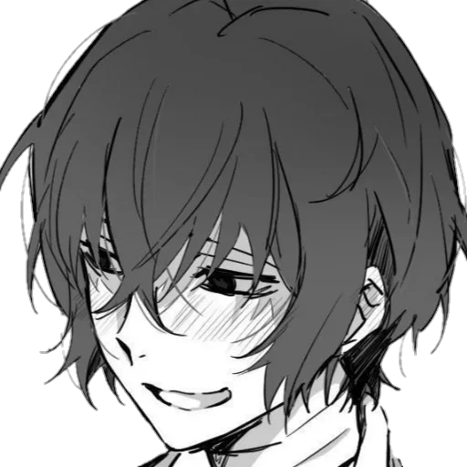 Sticker dazai osamu. @dazosamu :: @fStikBot - 4