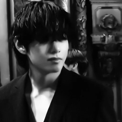 Стикер чб тэхён @helpjeyy :: @fStikBot - 11