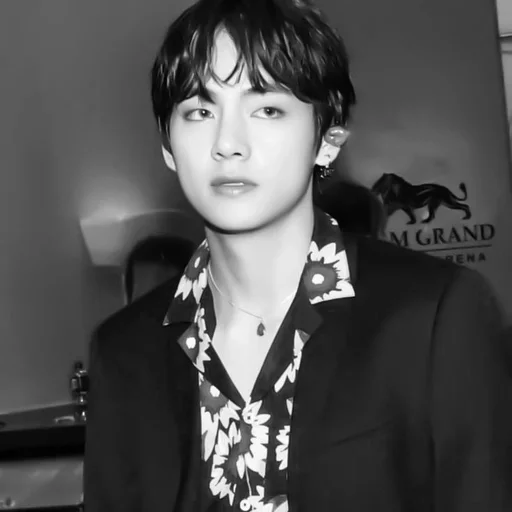 Стикер чб тэхён @helpjeyy :: @fStikBot - 5