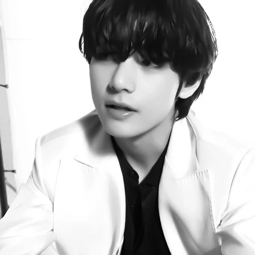 Стикер чб тэхён @helpjeyy :: @fStikBot - 4