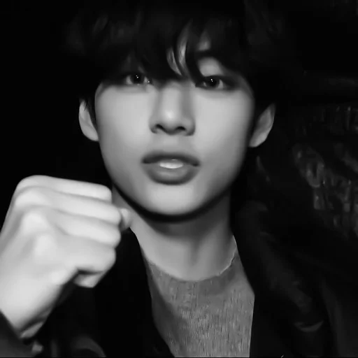 Стикер чб тэхён @helpjeyy :: @fStikBot - 1