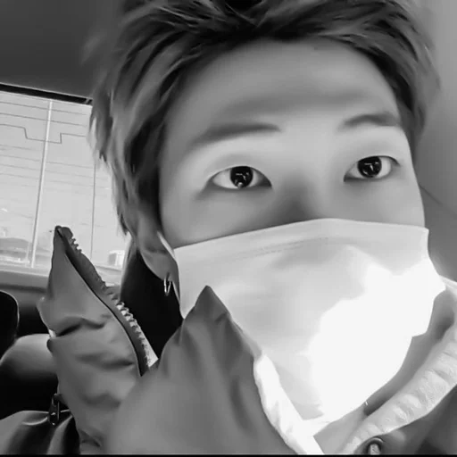 person black and white human face