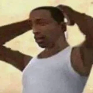 Стикер nigga mood - 6