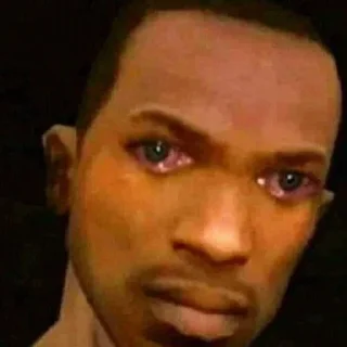 Стикер nigga mood - 4