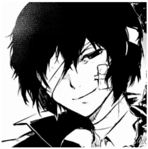 anime human face sketch