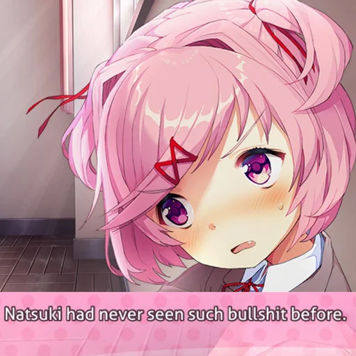 Стикер CustomPack @ddlcmeme - 10