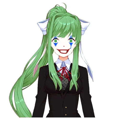 Стикер CustomPack @ddlcmeme - 3