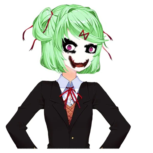 Стикер CustomPack @ddlcmeme - 1