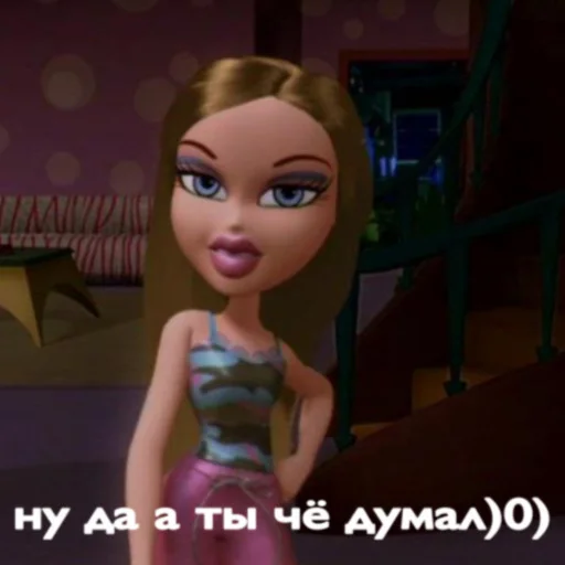 кукла девочка мультфильм