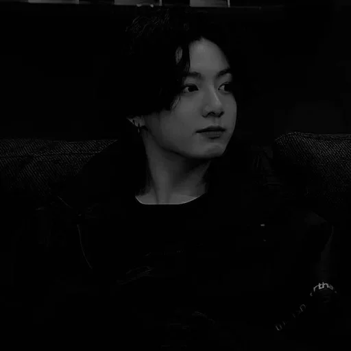 human face black and white person