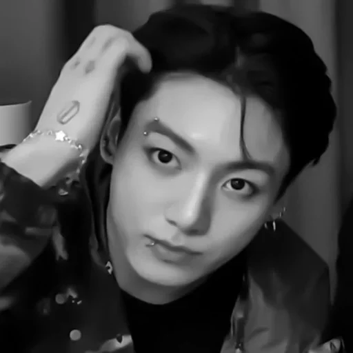 human face person black and white