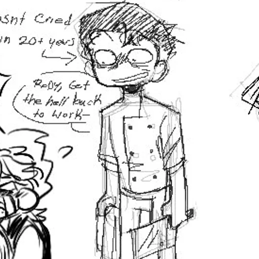 Sticker dead_plate_doodles_2 - 1