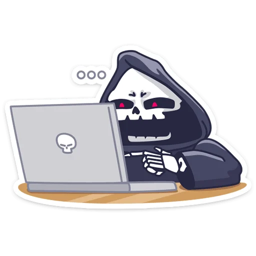 laptop computer cartoon