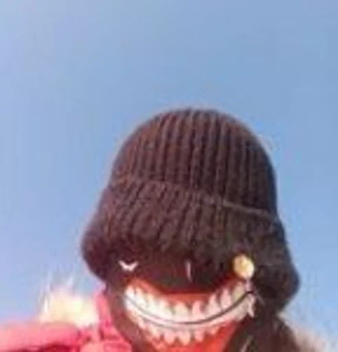 небо на открытом воздухе вязаный колпачок