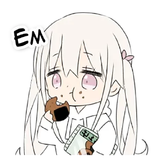 Стикер Милая тян - 5