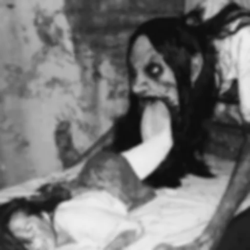 человеческое лицо черно-белый комнатный