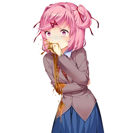 аниме мультфильм человеческое лицо