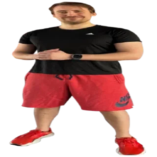 Стикер дед стоит. - 3