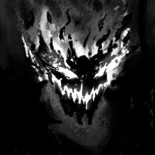 черно-белый искусство пещера