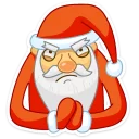 Sticker Дед Мороз - 7