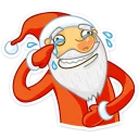 Sticker Дед Мороз - 9