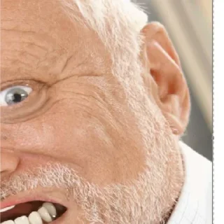 Sticker дедок - 8