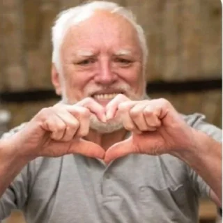 Sticker дедок - 7