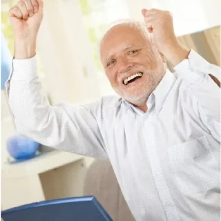 Sticker дедок - 9