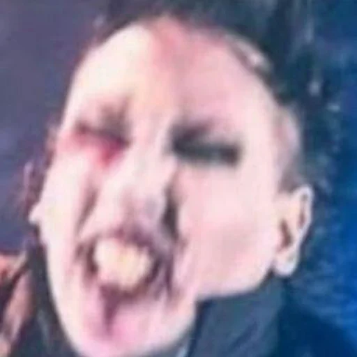 person human face jaw