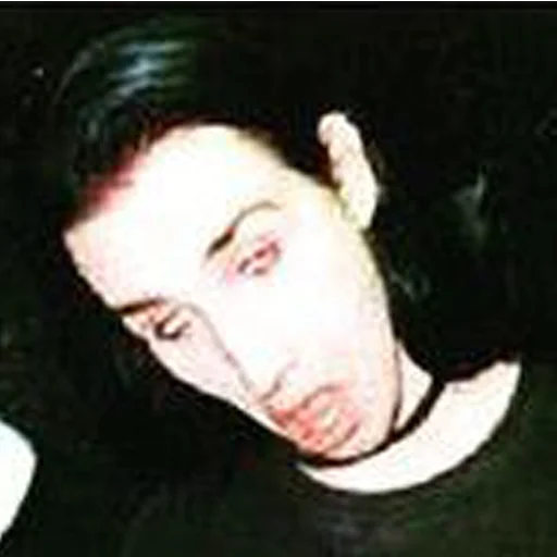 person human face text