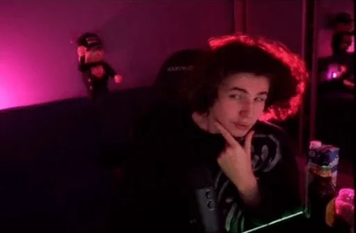 human face person wall