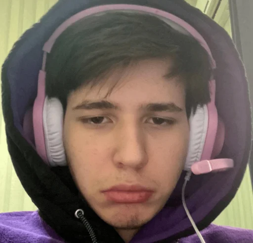 headphones human face person