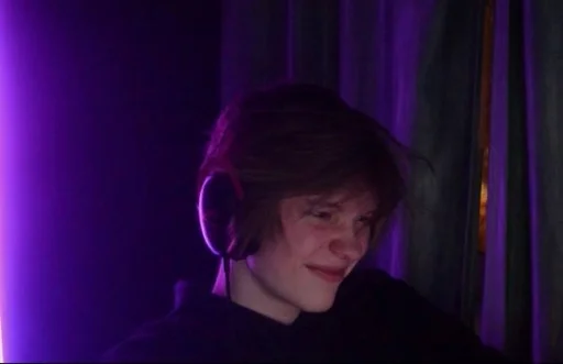 human face person violet