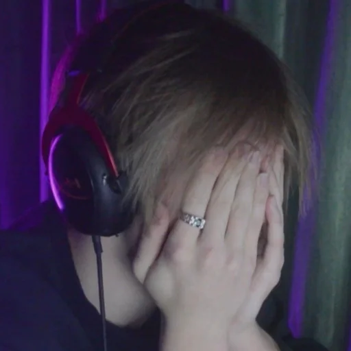 headphones person indoor