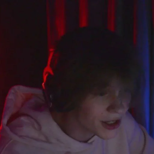 person human face lip